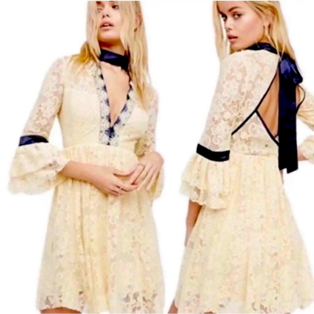 Free People Glided Lace NWOT Sz M